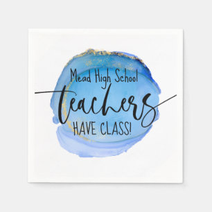 Servilleta De Papel Personalizado Teacher Fiesta Napkins