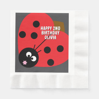 Servilleta De Papel Personalizado Texto pájaro pájaro Fiesta Napkin -