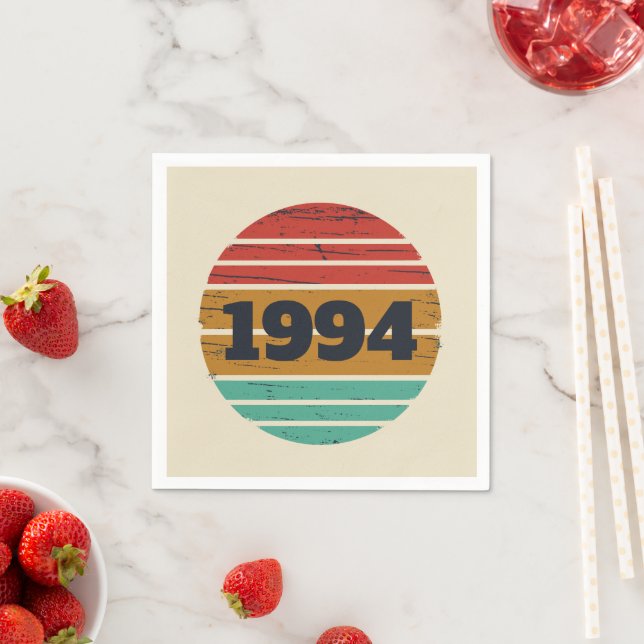Servilleta De Papel Personalizado Treinta fiesta de 30 años (In situ)