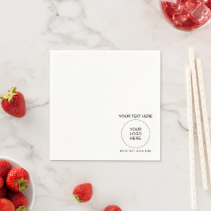 Servilleta De Papel Personalizado Tu Propia Empresa Coco Estándar Blan