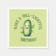Personalizado verde lindo Pickle Cumpleaños