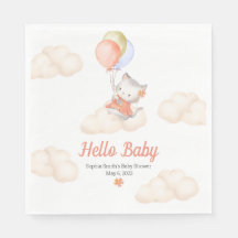 Personalizado Whimsical Sweet Floting Kitten Baby 