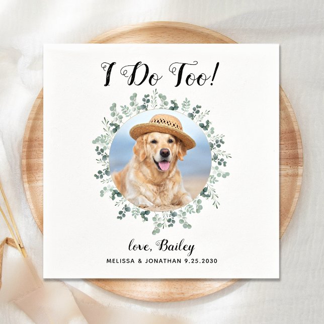 Servilleta De Papel Personalizado Yo También Eucalyptus Mascota Foto B (Subido por el creador)
