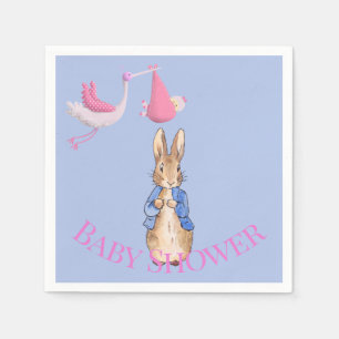 Servilleta De Papel Personalizar Baby Shower de Peter Rabbit