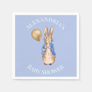 Servilleta De Papel Personalizar el Baby Shower de Peter the rabbit