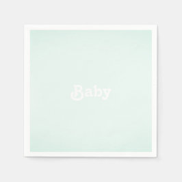 Servilleta De Papel Personalizar Nombre foto Baby Shower, cumpleaños