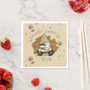 Servilleta De Papel Personalizar para el padre amante del café   Vinta