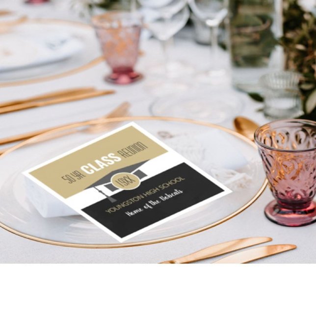 Servilleta De Papel ¡personalizar! Tus pañales de reunión de año y esc (Subido por el creador)