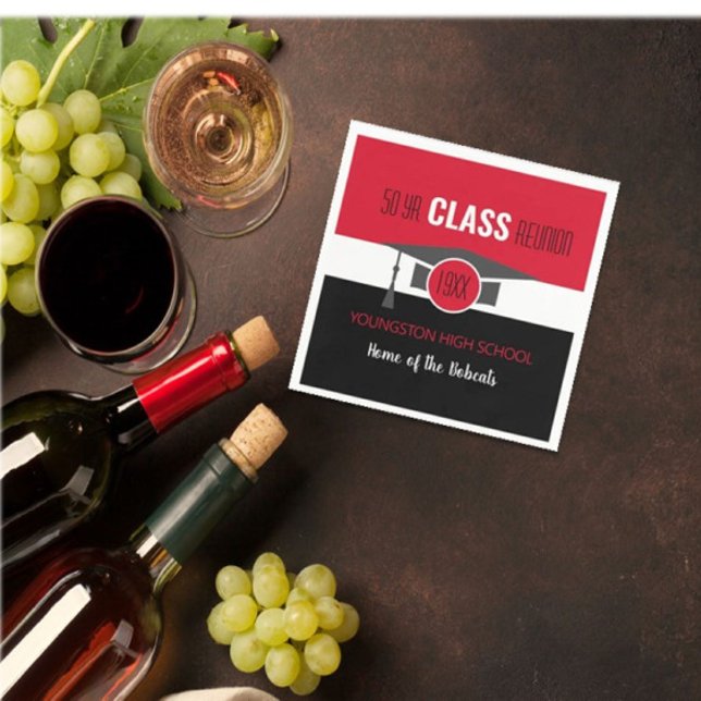 Servilleta De Papel ¡personalizar! Tus pañales de reunión de año y esc (Subido por el creador)