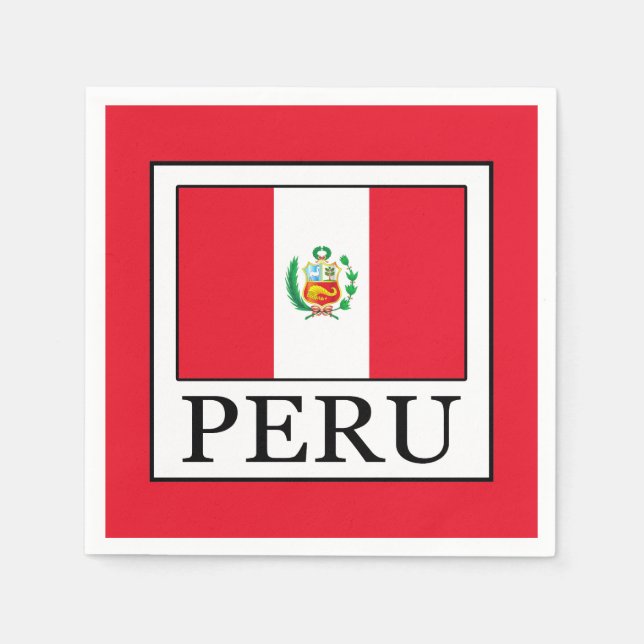Servilleta De Papel Perú (Anverso)