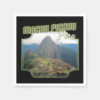 Servilleta De Papel Perú Ruinas Machu Picchu - Huayna Picchu