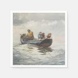 Servilleta De Papel Pesca de cangrejo (por Winslow Homer)