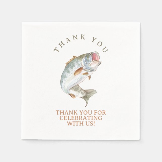 Servilleta De Papel Pesca desaparecida (Anverso)