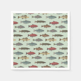 Servilleta De Papel Pescado