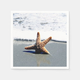 Servilleta De Papel Pescado estelar único lavado en la zona de Ashore