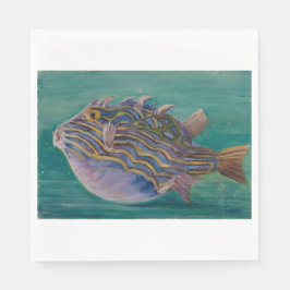 Servilleta De Papel Pescado tropical exótico (subacuático) (Marianne N