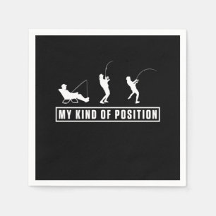 Servilleta De Papel Pescador Pescador Pescador de Pescado de Camping a