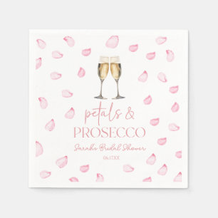 Servilleta De Papel Petales y Prosecco Champán Ducha Nodal