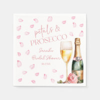 Petales y Prosecco Mimosa Champán Ducha de Novias