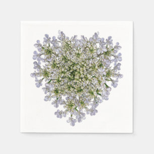 Servilleta De Papel pétalos blancos pequeños