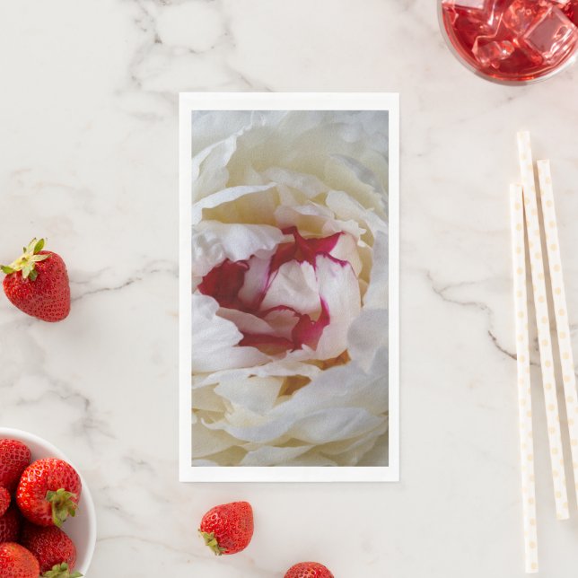 Servilleta De Papel Pétalos de Peony (In situ)