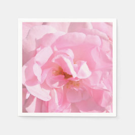 Servilleta De Papel pétalos de rosa rosa pálido