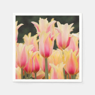 Servilleta De Papel Pétalos rosados delgados