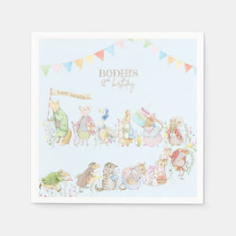 Servilleta De Papel Peter el primer cumpleaños del conejo