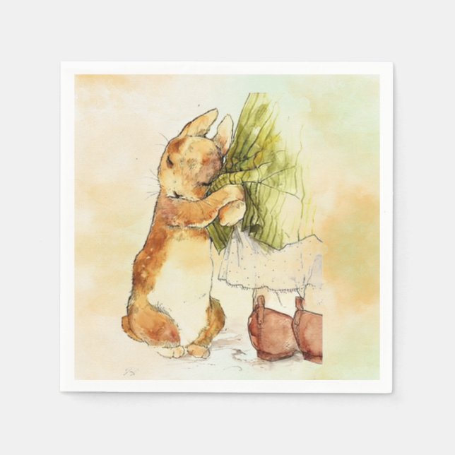 Servilleta De Papel Peter Rabbit (Anverso)