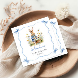 Servilleta De Papel Peter Rabbit Baby Shower Napkins