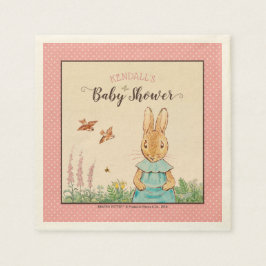 Servilleta De Papel Peter Rabbit | CHICA BABY SHOWER