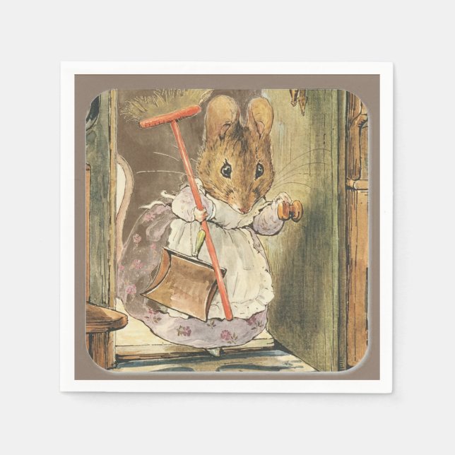 Servilleta De Papel Peter Rabbit Napkins (Anverso)