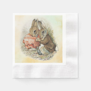 Servilleta De Papel Peter Rabbit y Beniamin Bunny