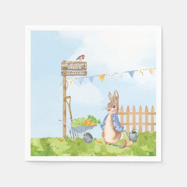 Servilleta De Papel Peter the Rabbit (Anverso)
