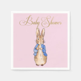 Servilleta De Papel Peter the Rabbit Baby Shower