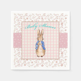 Servilleta De Papel Peter the Rabbit Baby Shower Napkin