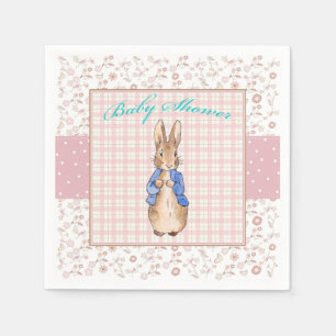 Servilleta De Papel Peter the Rabbit Baby Shower Napkin