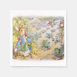 Servilleta De Papel Peter the Rabbit Eating Carrots