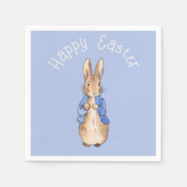 Servilleta De Papel Peter the rabbit Happy Easter greeting