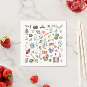 Servilleta De Papel Peter the Rabbit Paper Napkin