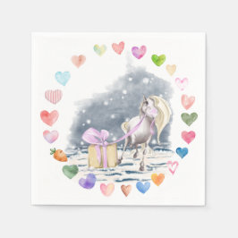 Servilleta De Papel Pferde-Partyserviette, Pony Party
