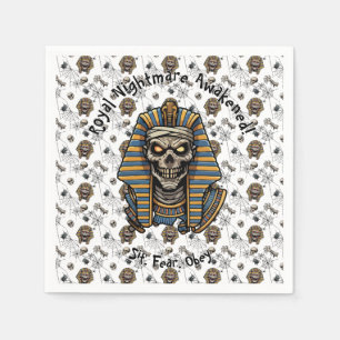 Servilleta De Papel 🤍 Pharaoh Blanco Mummy 🎃 👑