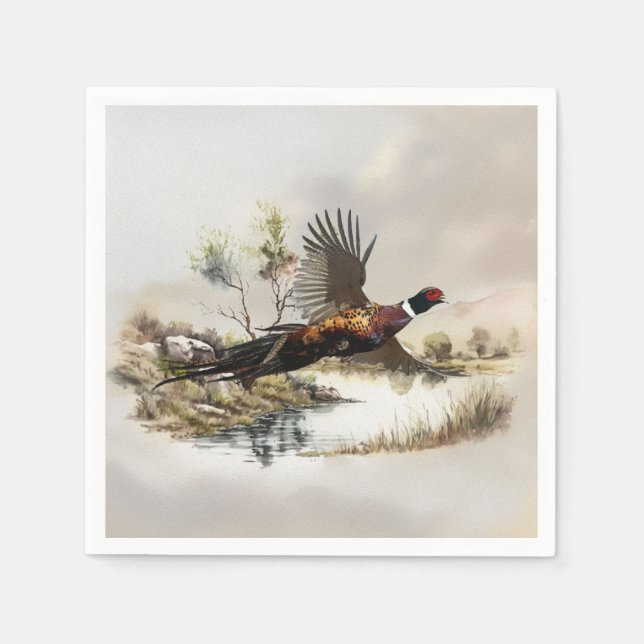 Servilleta De Papel Pheasant (Anverso)