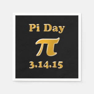 Servilleta De Papel Pi Day 2015