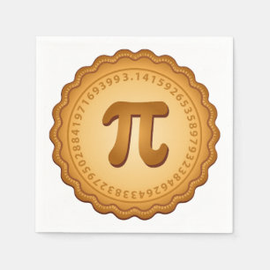 Servilleta De Papel Pi Napkins para Messys Pie Eaters