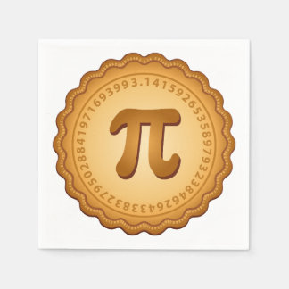 Servilleta De Papel Pi Napkins para Messys Pie Eaters
