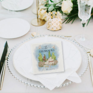 Servilleta De Papel Piano elegante  Las flores de violín docenas Boda 