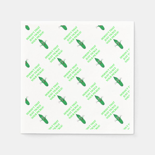 SERVILLETA DE PAPEL PICKLE (Anverso)