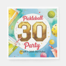 Pickleball 30.º Fiesta de cumpleaños