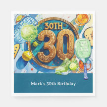 Pickleball 30.º Fiesta de cumpleaños